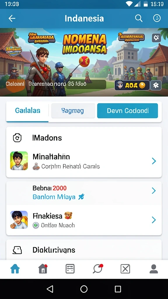 Pemandangan dunia fantasi yang epik dan menawan.