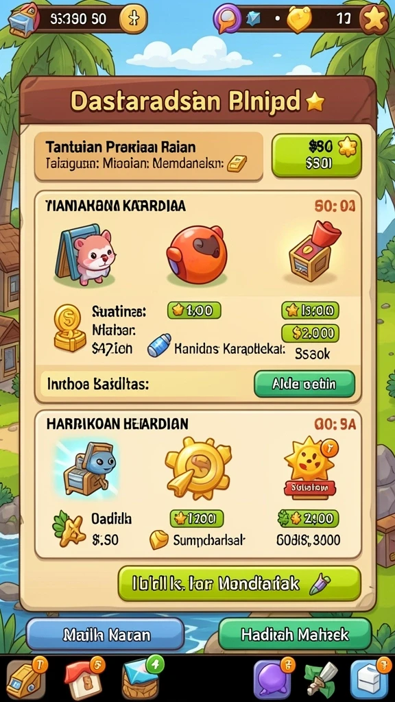 Fitur level baru yang menantang dan seru.