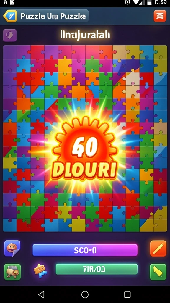 Tampilan awal permainan 8278SLOTS yang menarik.