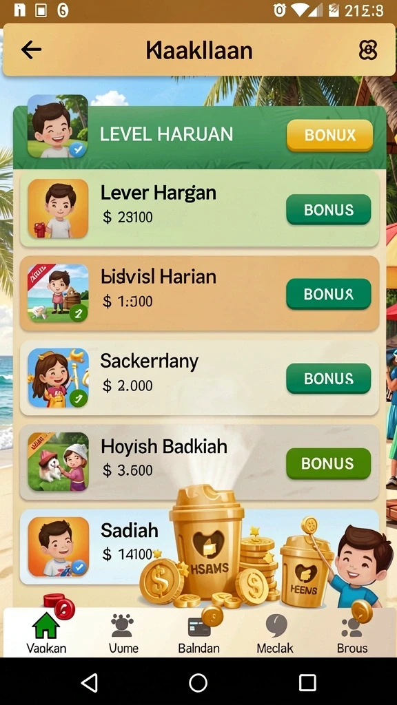 Karakter dengan kemampuan unik yang menambah strategi permainan.