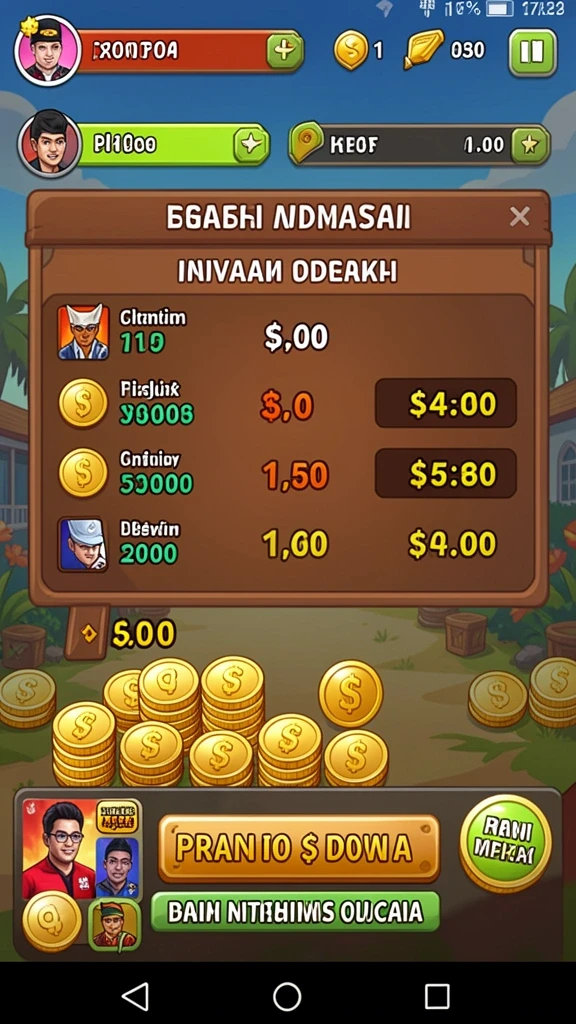 Karakter dengan berbagai pilihan skin yang unik.