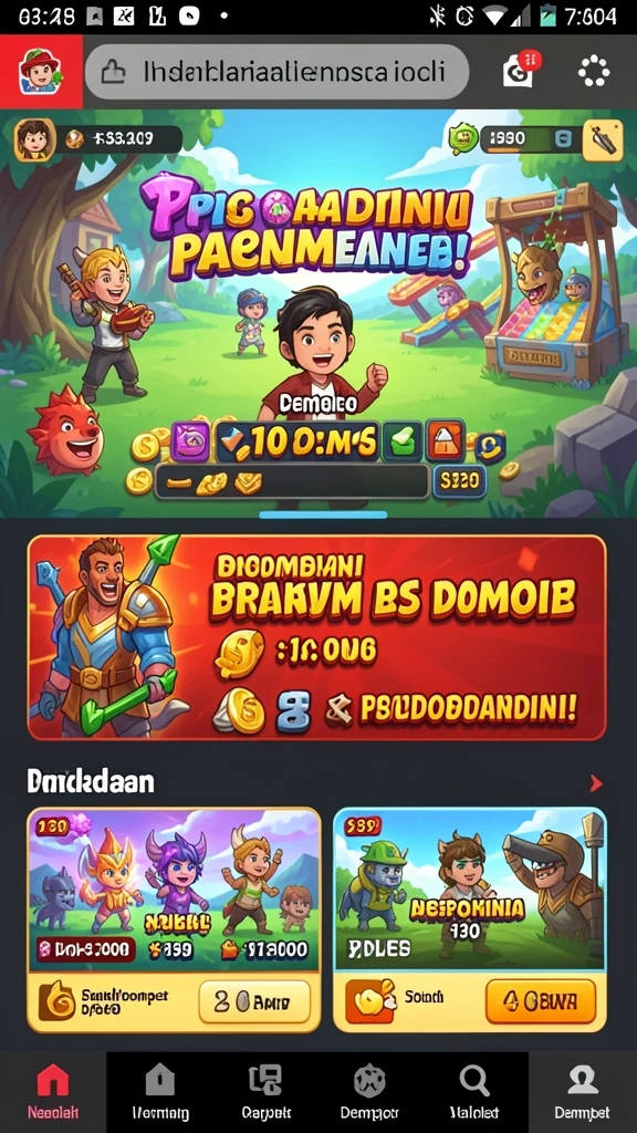 Fitur multiplayer yang memungkinkan bermain dengan teman.