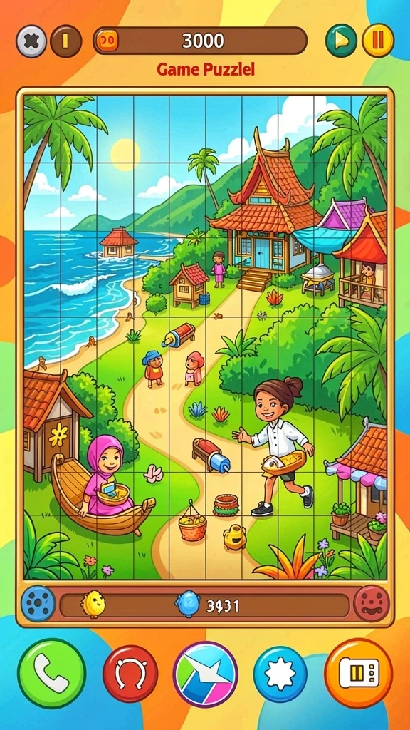 Fitur komunitas yang memungkinkan interaksi antar pemain.