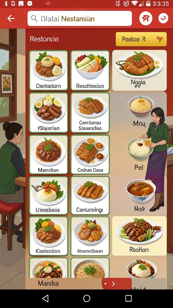 Beragam mode permainan yang tersedia.