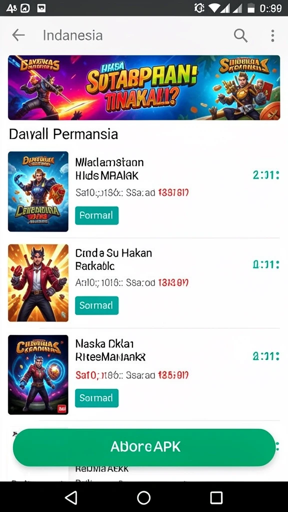 Grafis yang detail dan penuh warna.