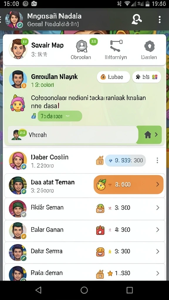 Tampilan antarmuka yang menarik dan user-friendly.