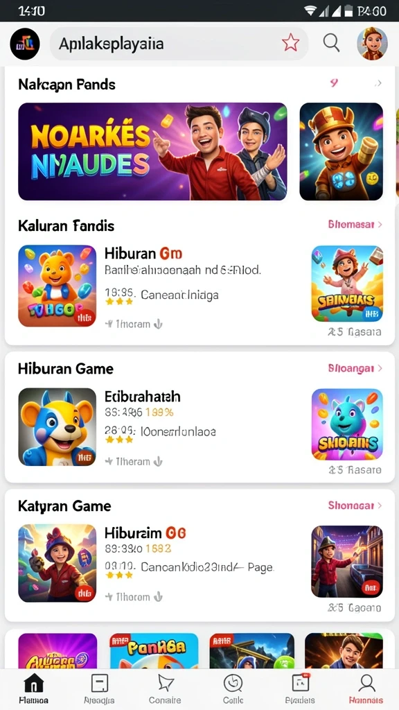 Fitur turnamen yang menantang dan seru.