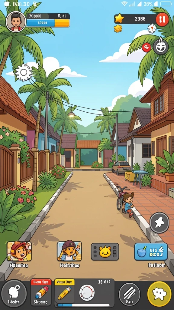 Screenshot fitur turnamen yang memacu adrenalin.