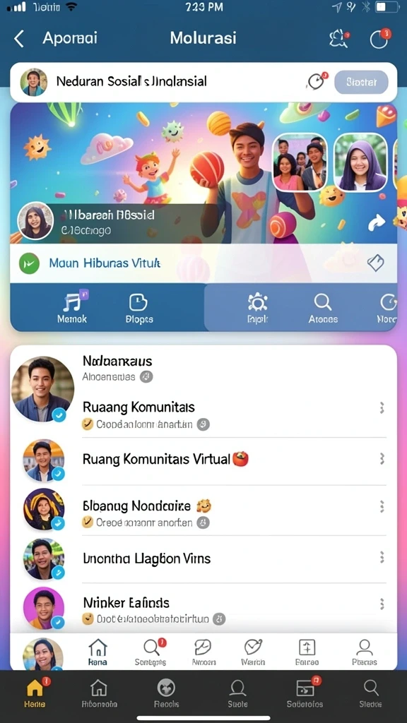 Tampilan karakter yang bisa dipilih sebelum memulai permainan.