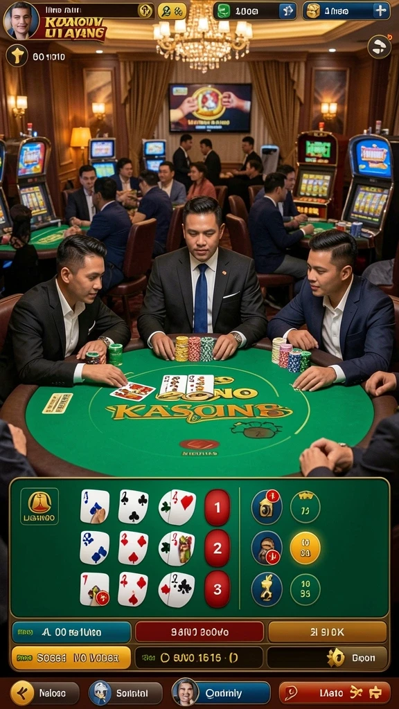 Penuh tantangan dengan level yang terus meningkat.
