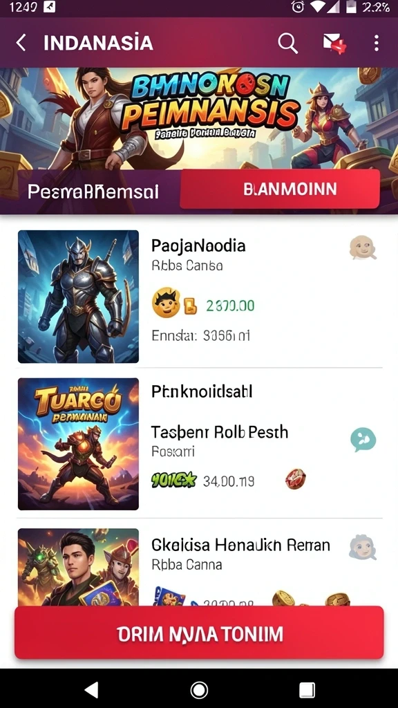 Mode permainan seru dengan tantangan beragam.