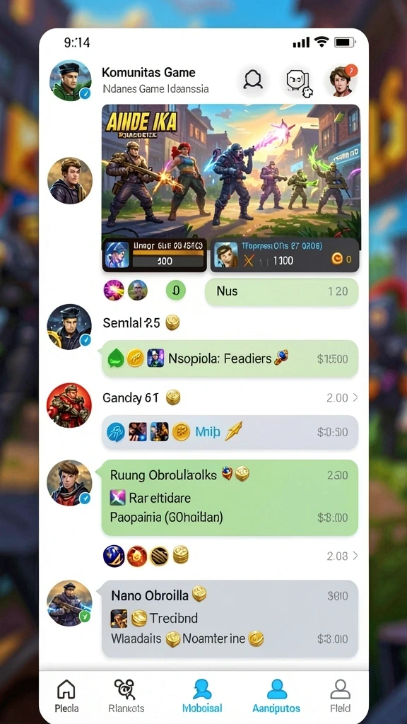 Tampilan layar utama GEBYAR4D yang menawan dan intuitif.