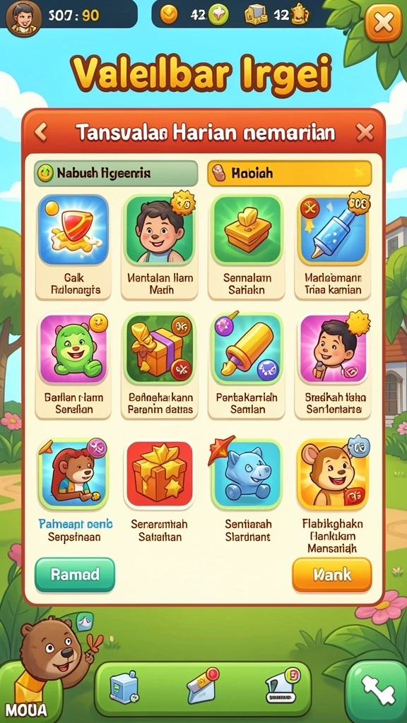 Level baru yang penuh dengan tantangan seru.