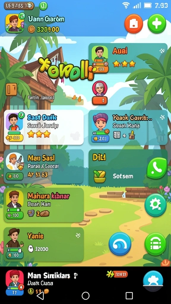 Fitur menarik untuk berinteraksi dengan pengguna lain.