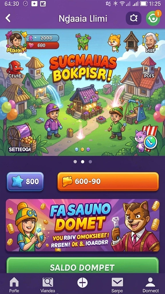 Fitur multiplayer yang seru dan interaktif.