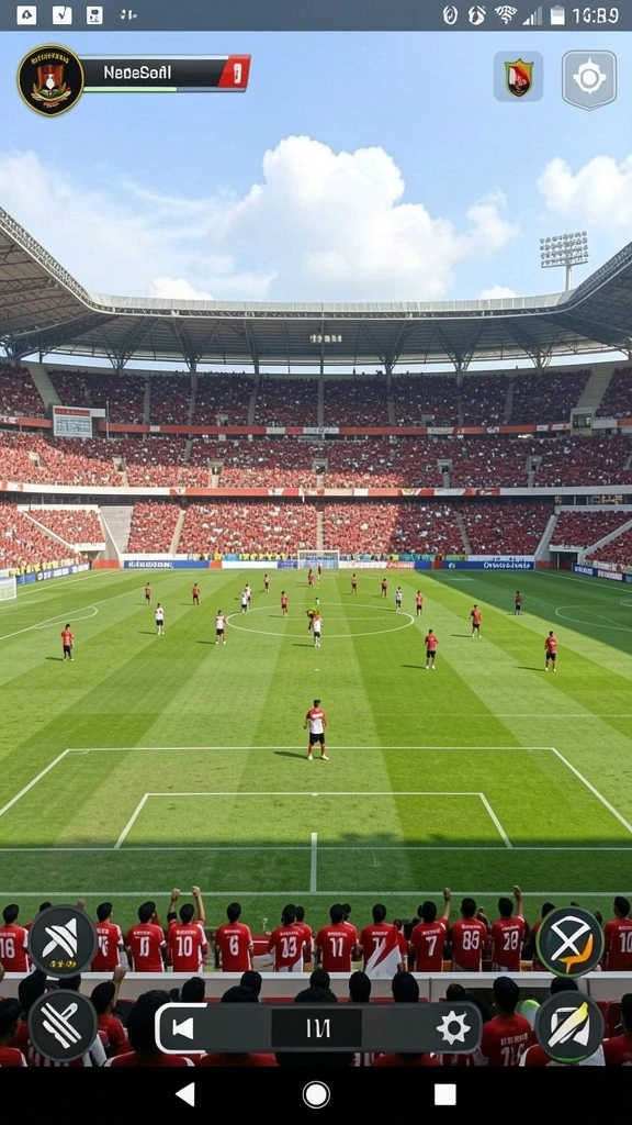 Tampilan antarmuka utama HOKIRAJA yang menarik.