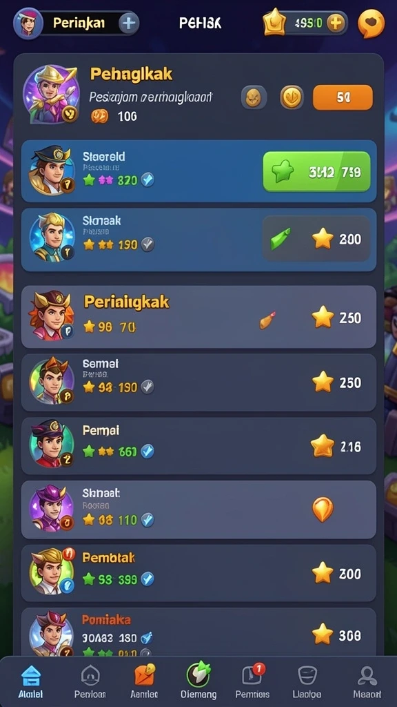 Pilihan mesin slot yang bervariasi untuk semua pemain.