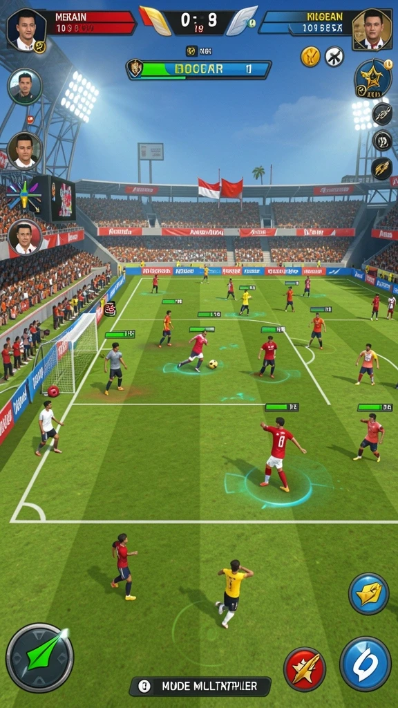 Berbagai jenis permainan yang seru dan menantang.
