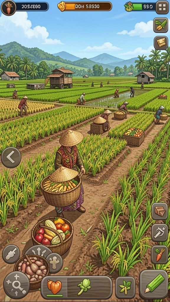 Gambar kedua menunjukkan karakter yang dapat dipilih dalam KAKRP.