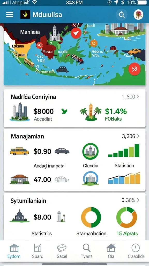 Tampilan antarmuka yang user-friendly.