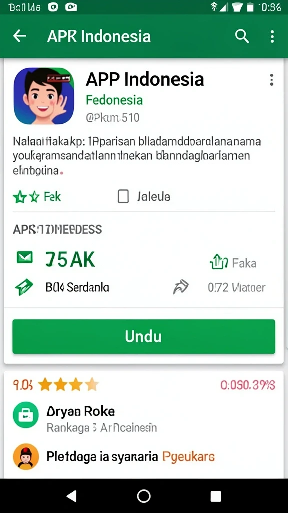Antarmuka permainan yang ramah pengguna.