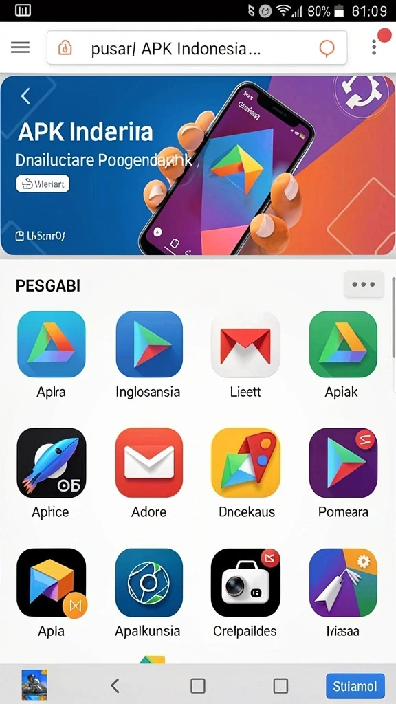 Beragam pilihan permainan menarik yang tersedia.