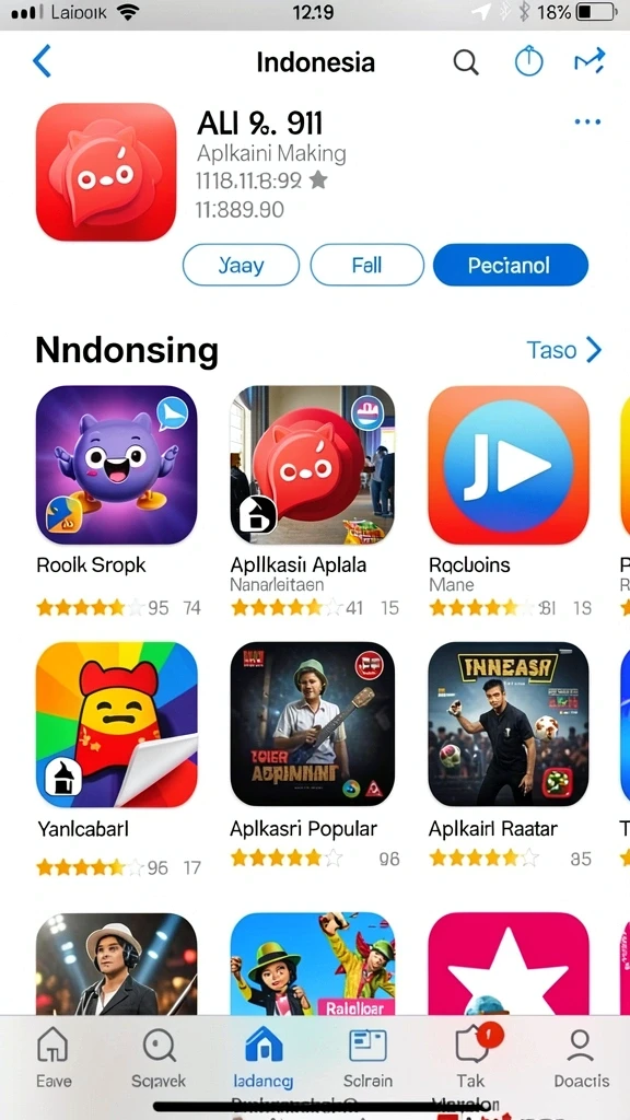 Tangkapan layar menunjukkan item yang bisa didapatkan dalam permainan.