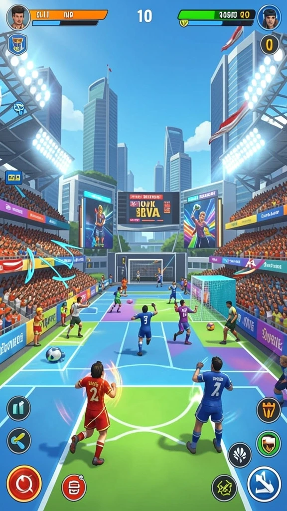 Mode multiplayer yang penuh tantangan dan keseruan.