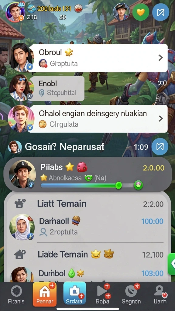 Tampilan antarmuka yang menyenangkan dan mudah digunakan.