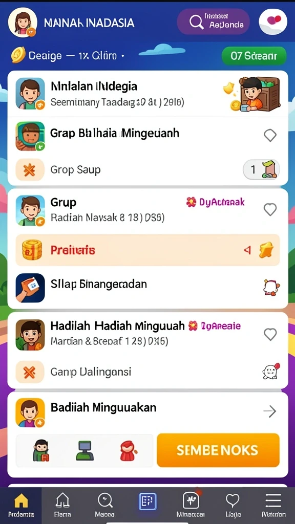 Tampilan antarmuka yang menarik dan mudah dinavigasi.