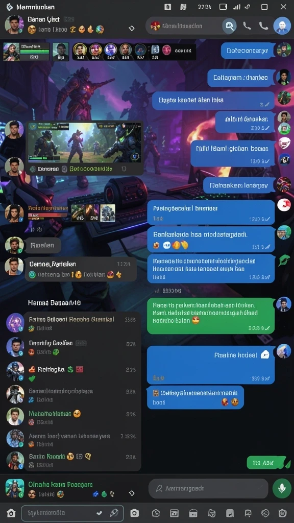 Pengalaman bermain yang menyenangkan dengan teman-teman.