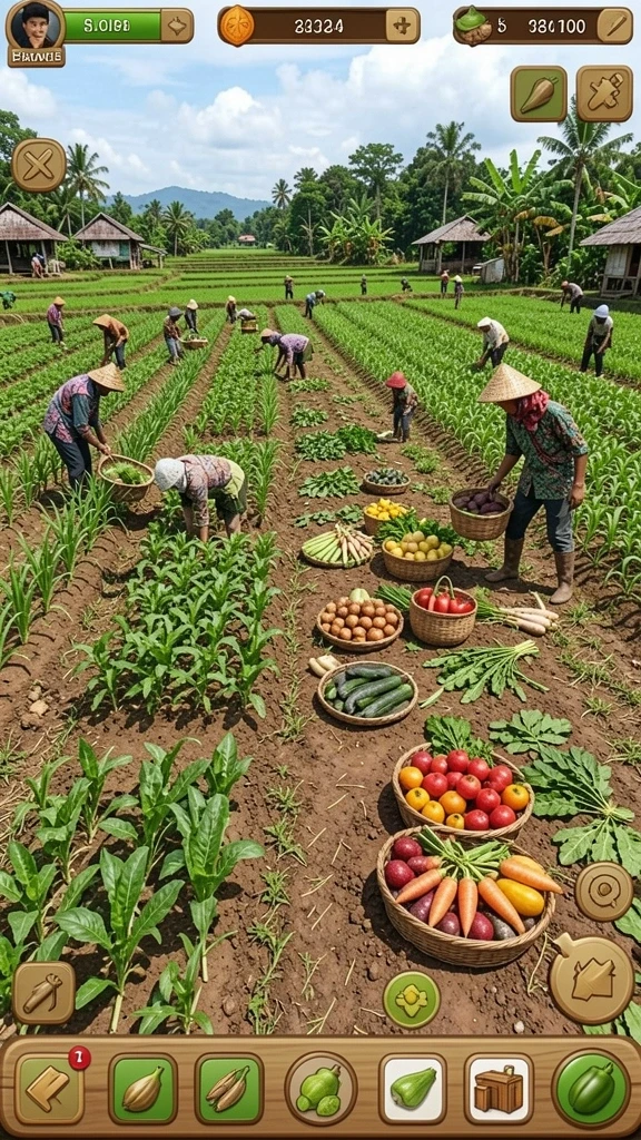 Tampilan awal yang menarik dan responsif.