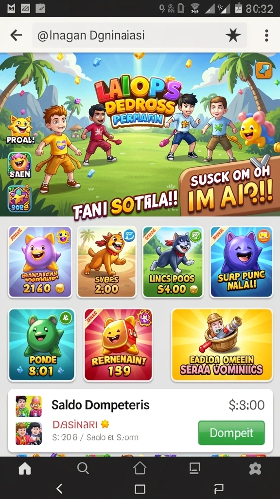 Tampilan antarmuka yang ramah pengguna.