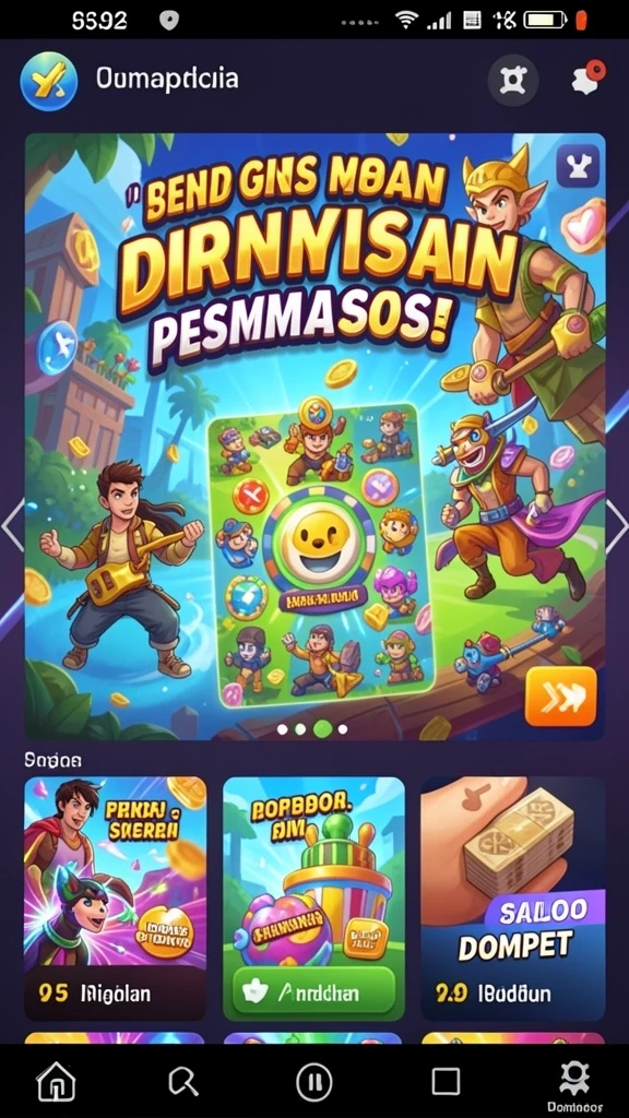 Dapatkan bonus menarik setiap kali bermain.
