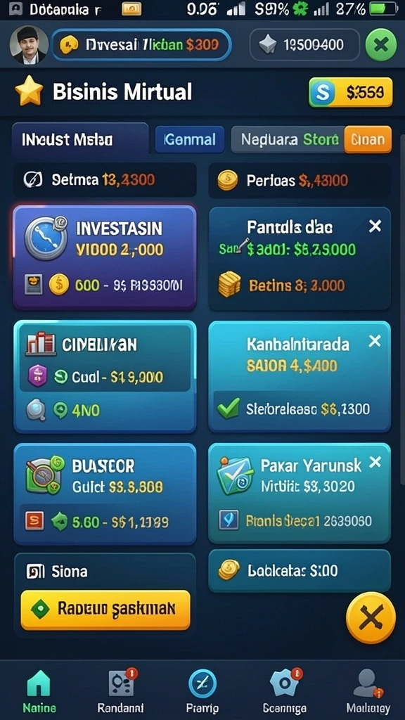 Tampilan antarmuka yang menarik dan mudah digunakan.