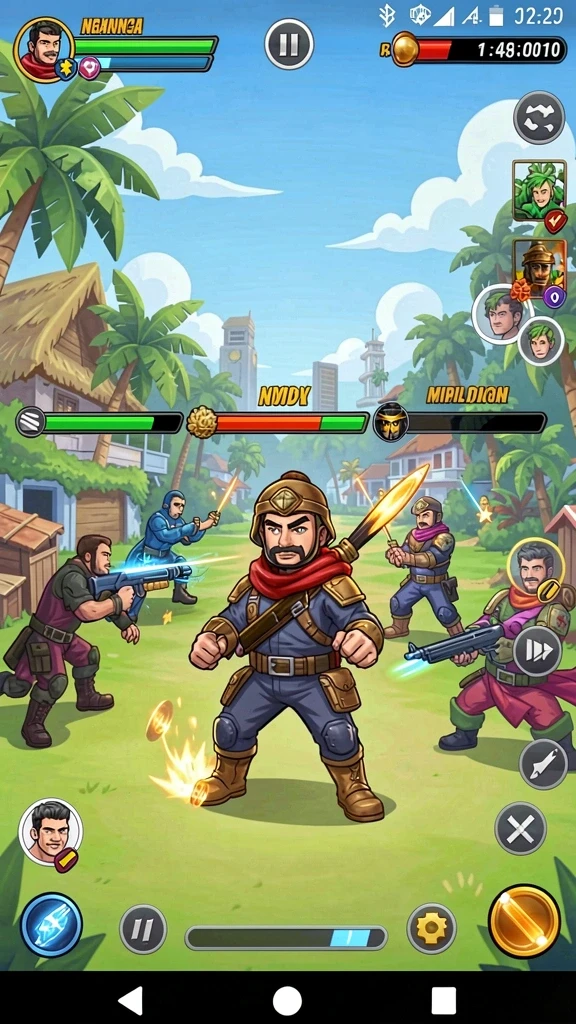 Screenshot menunjukkan pilihan karakter baru yang menarik.