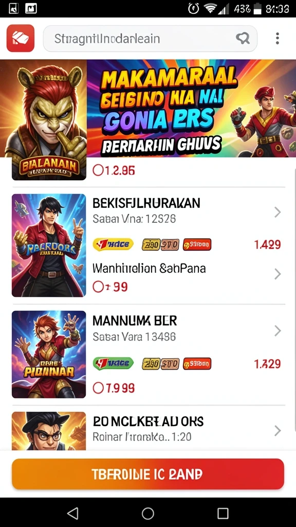 Tampilan antarmuka yang intuitif dan menarik.
