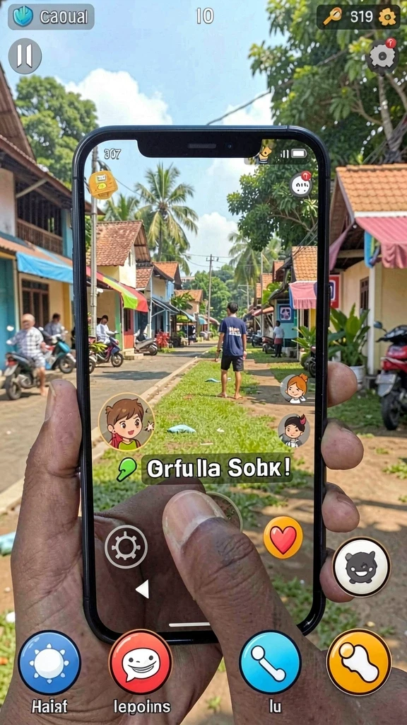 Tampilan antarmuka utama aplikasi YYBET.